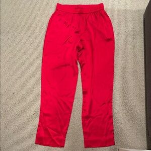 Vibrant Red Pants